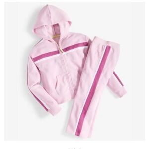 Ideology Girls Colorblocked Fleece Sweatpants & jacket